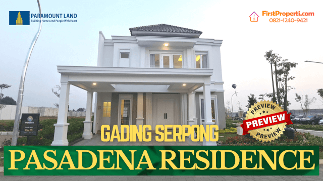 PAsadena Residence Gading Serpong