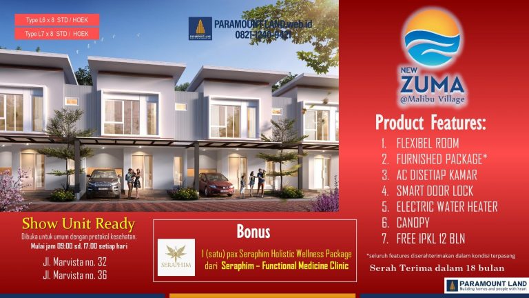 New Zuma Malibu Village Serpong