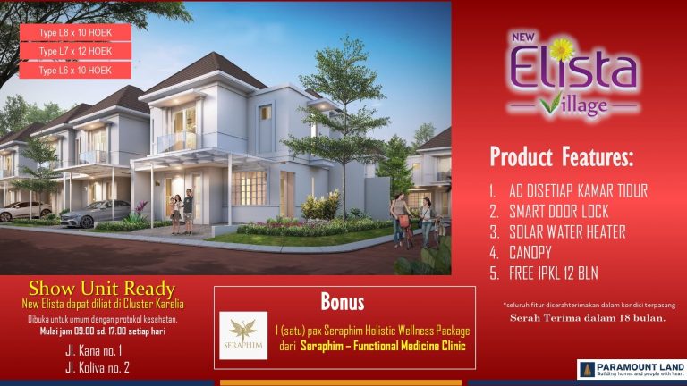 New Elista VIllage Serpong