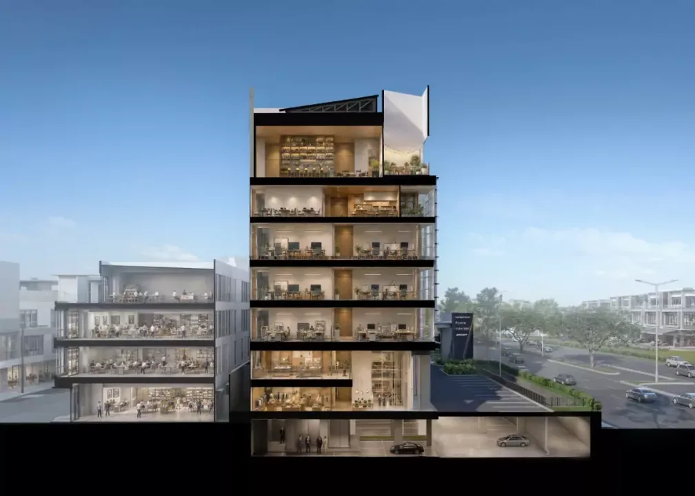 potongan samping victoria busines loft